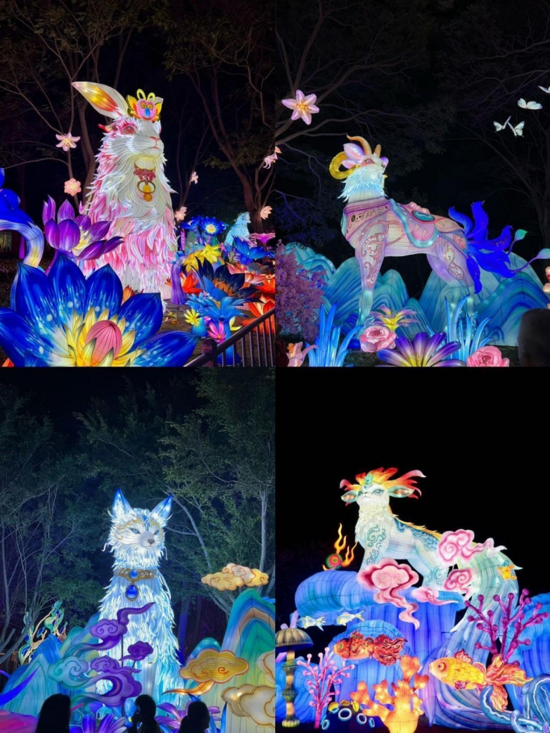 春季厦门夜游目的地TOP10推荐：厦门园博苑花灯乐园点亮春夜出游新体验